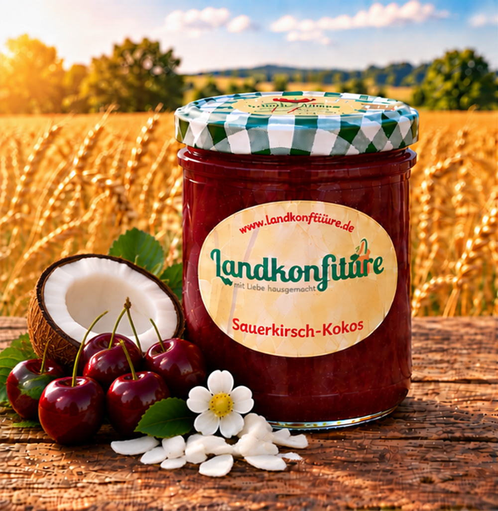Sauerkirsch-Kokos - 